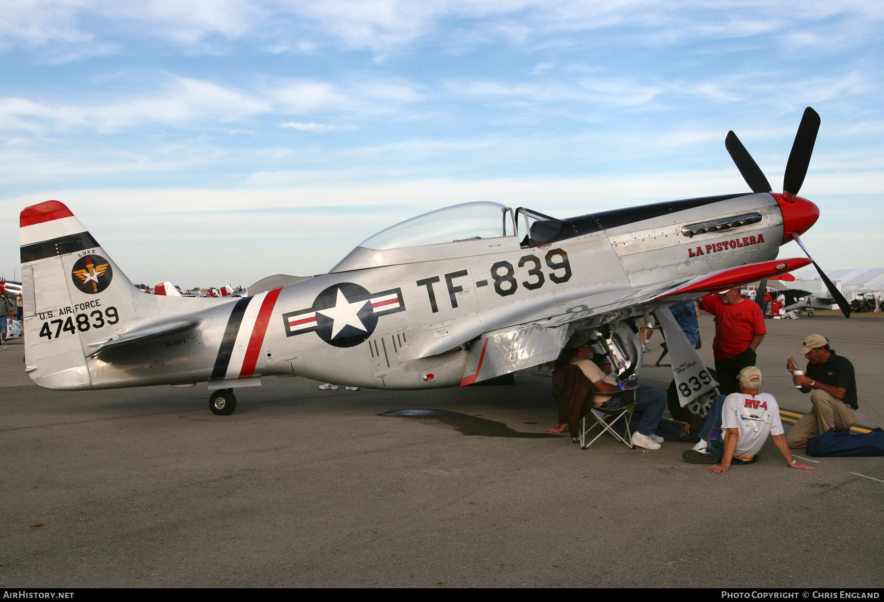 Aircraft Photo of N50FS / 474839 | Commonwealth CA-18 Mustang 22 (P-51D) | USA - Air Force | AirHistory.net #520064