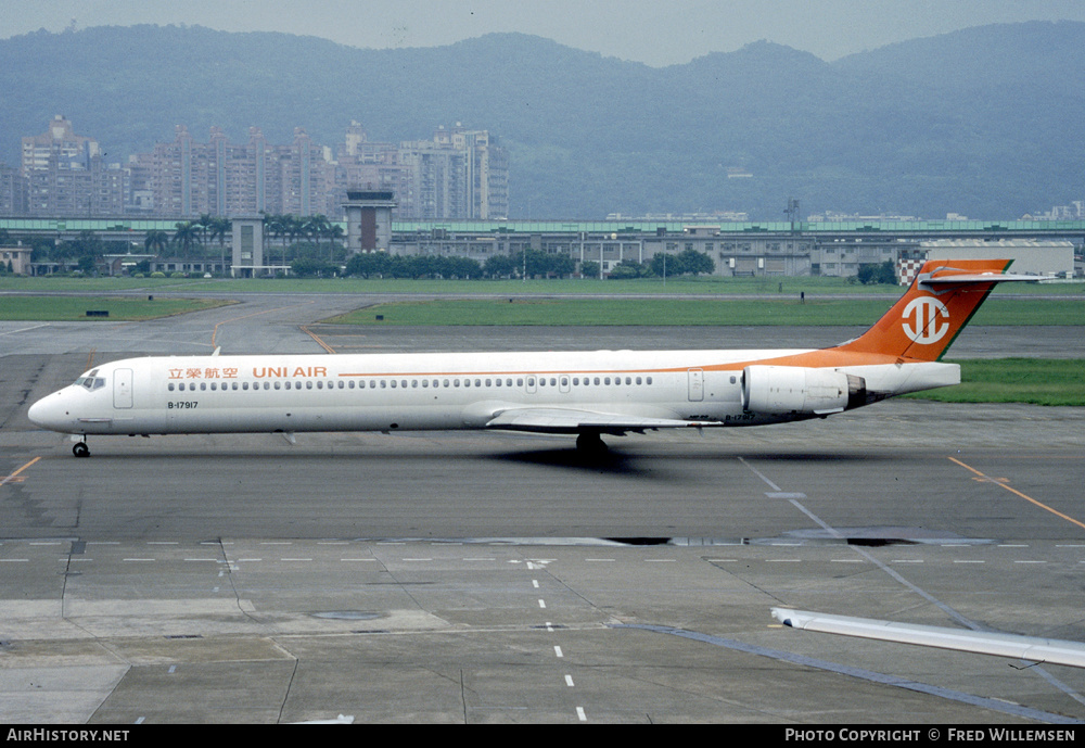 Aircraft Photo of B-17917 | McDonnell Douglas MD-90-30 | UNI Air | AirHistory.net #520076