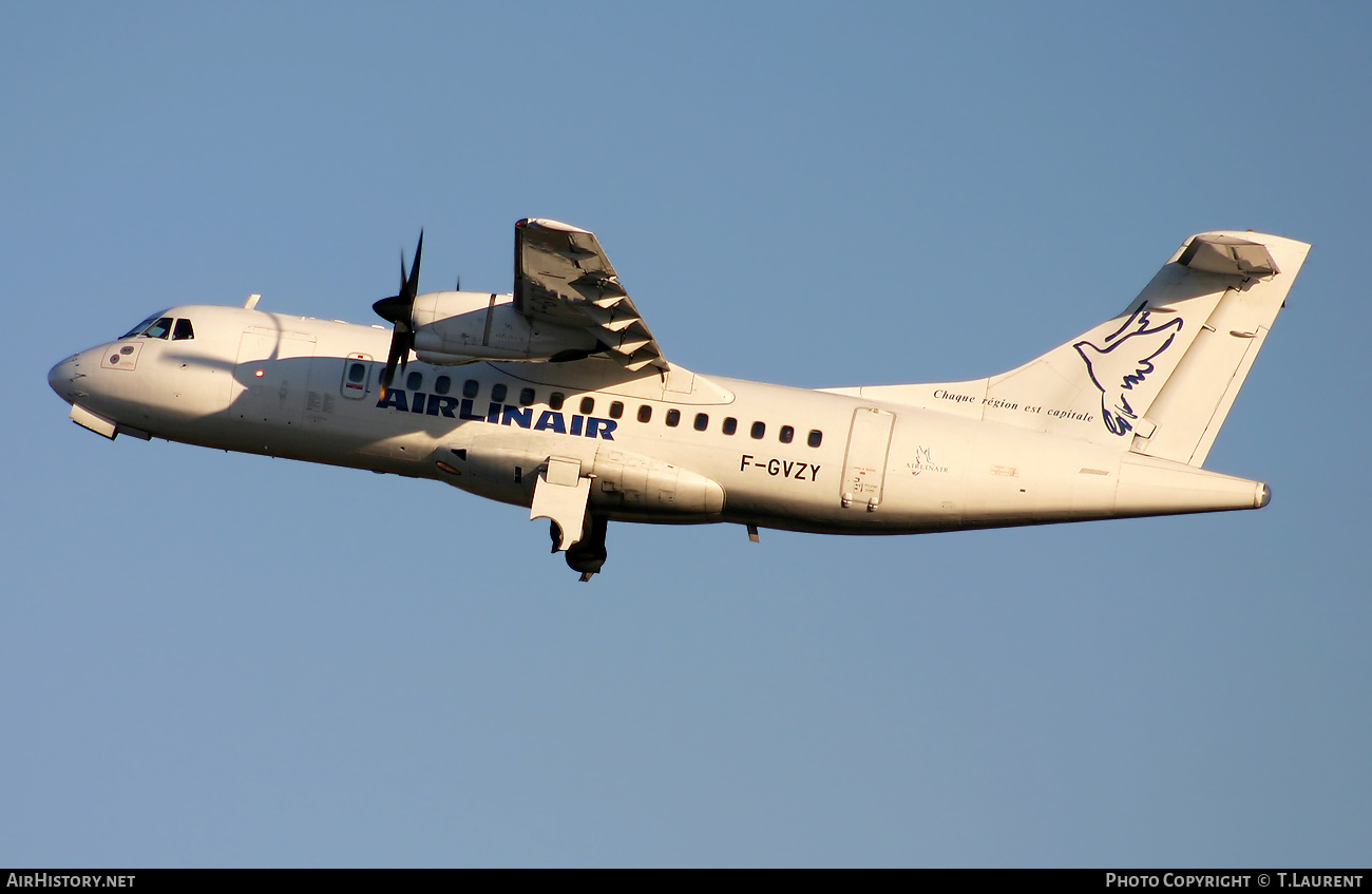 Aircraft Photo of F-GVZY | ATR ATR-42-300 | Airlinair | AirHistory.net #520082