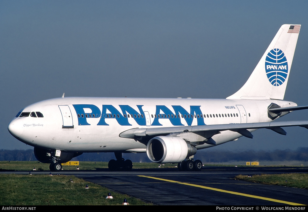 Aircraft Photo of N804PA | Airbus A310-222 | Pan American World Airways - Pan Am | AirHistory.net #520093