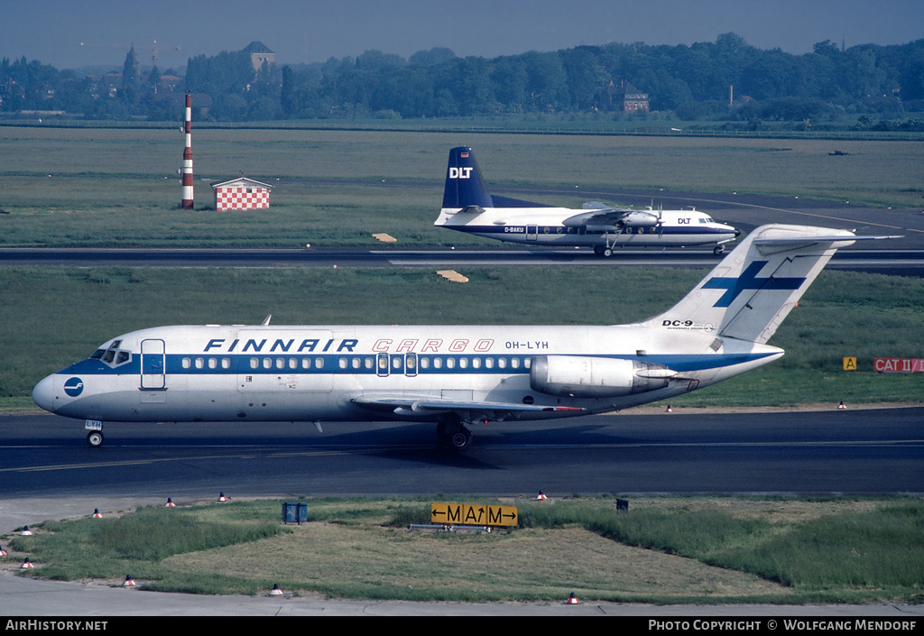Aircraft Photo of OH-LYH | McDonnell Douglas DC-9-15/F | Finnair Cargo | AirHistory.net #520098