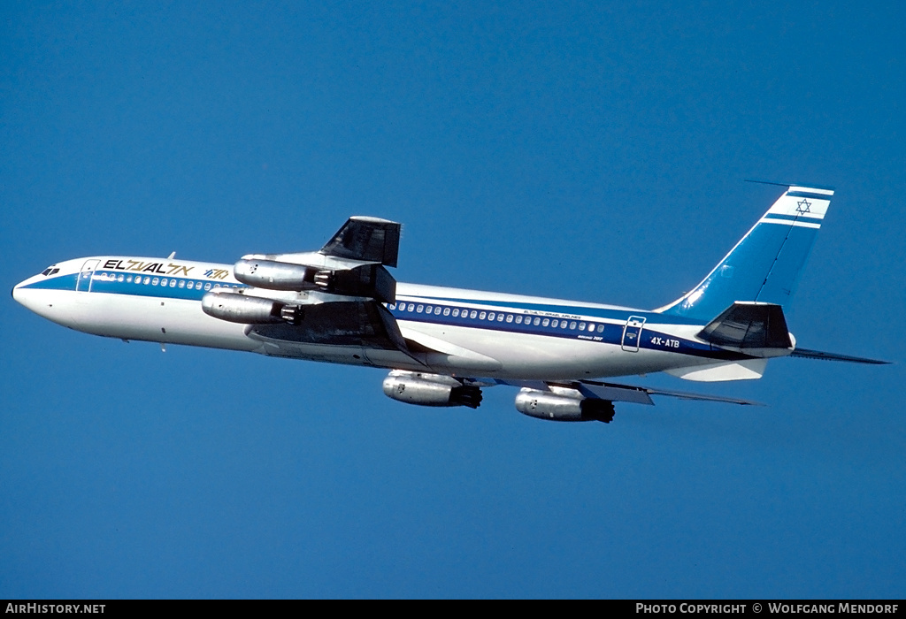 Aircraft Photo of 4X-ATB | Boeing 707-458 | El Al Israel Airlines | AirHistory.net #520109