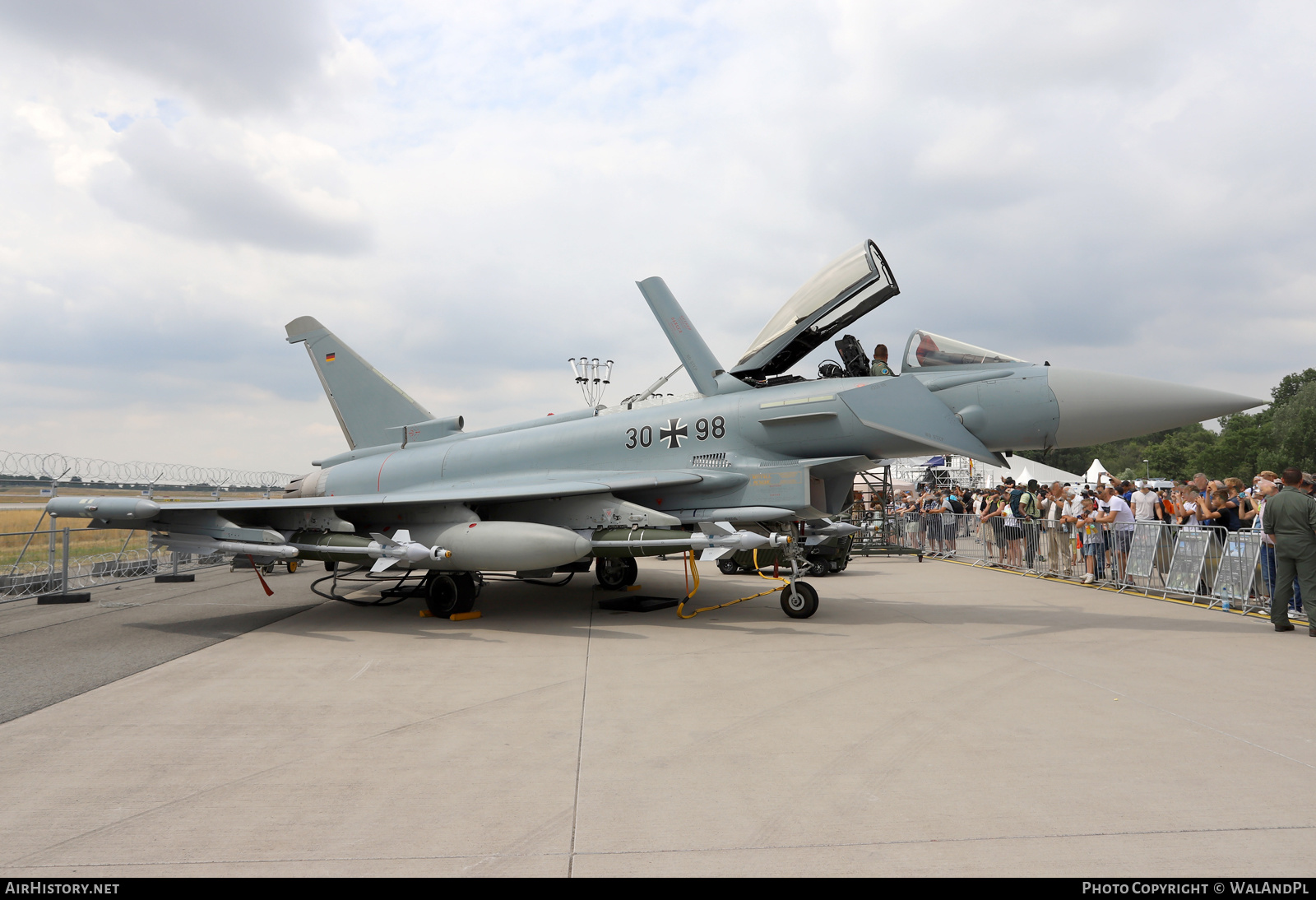 Aircraft Photo of 3098 | Eurofighter EF-2000 Typhoon S | Germany - Air Force | AirHistory.net #520113