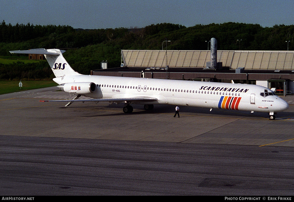 Aircraft Photo of OY-KIG | McDonnell Douglas MD-81 (DC-9-81) | Scandinavian Airlines - SAS | AirHistory.net #520118