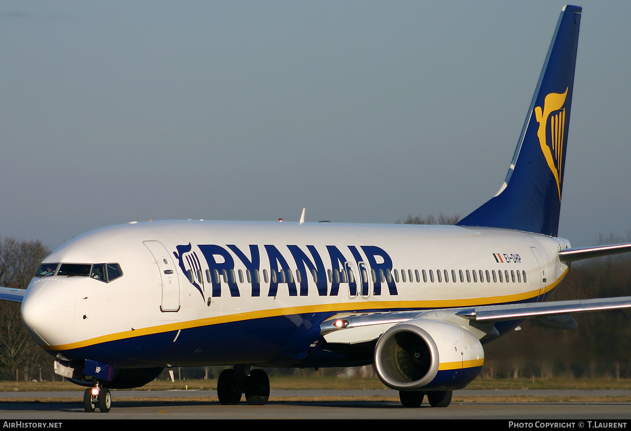 Aircraft Photo of EI-DHP | Boeing 737-8AS | Ryanair | AirHistory.net #520120