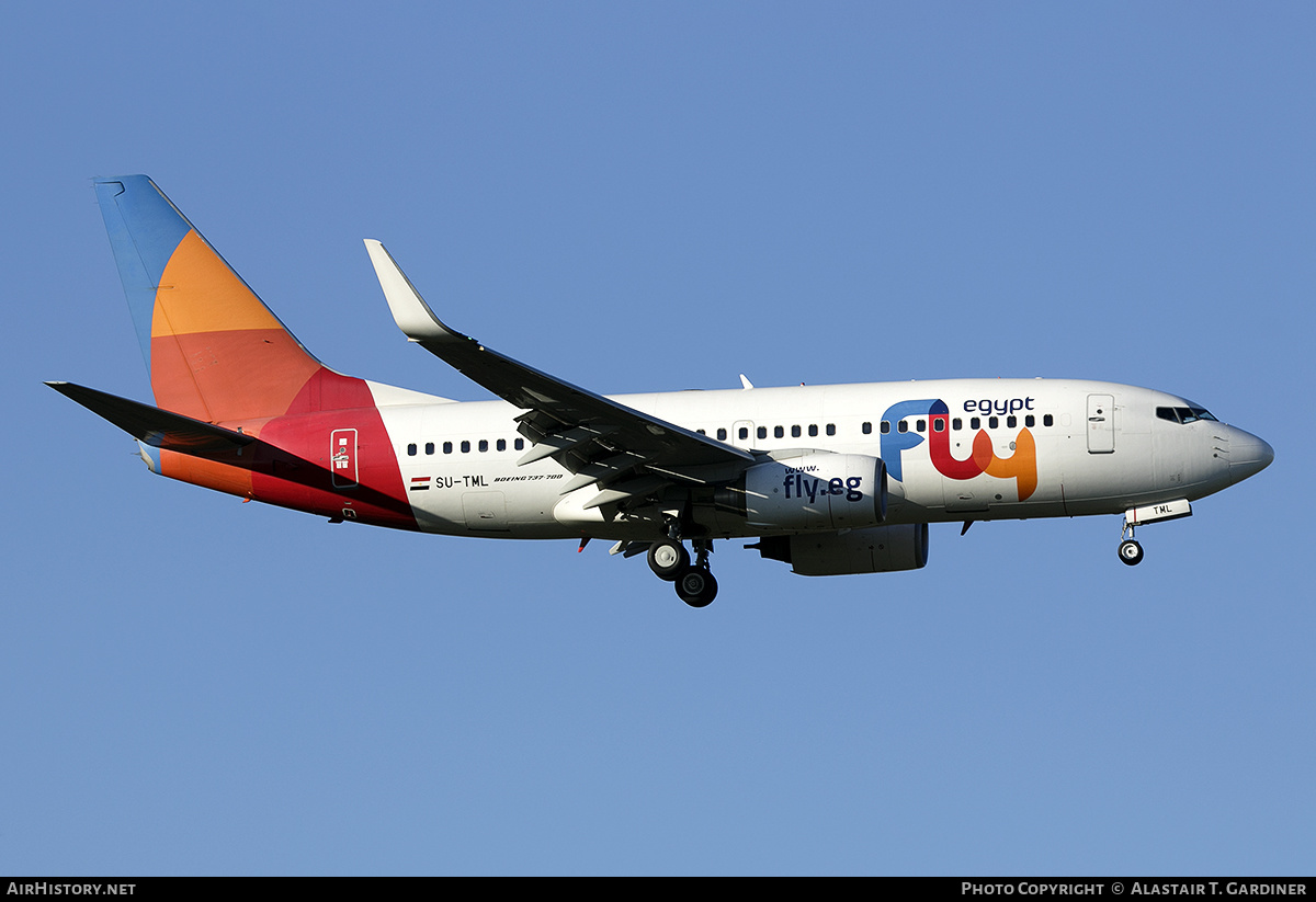 Aircraft Photo of SU-TML | Boeing 737-76J | FlyEgypt | AirHistory.net #520140