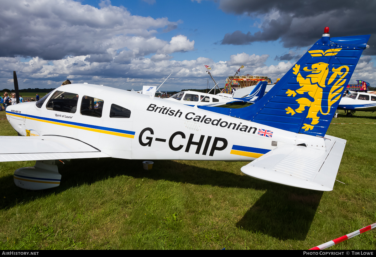 Aircraft Photo of G-CHIP | Piper PA-28-181 Cherokee Archer II | British Caledonian Airways | AirHistory.net #520151