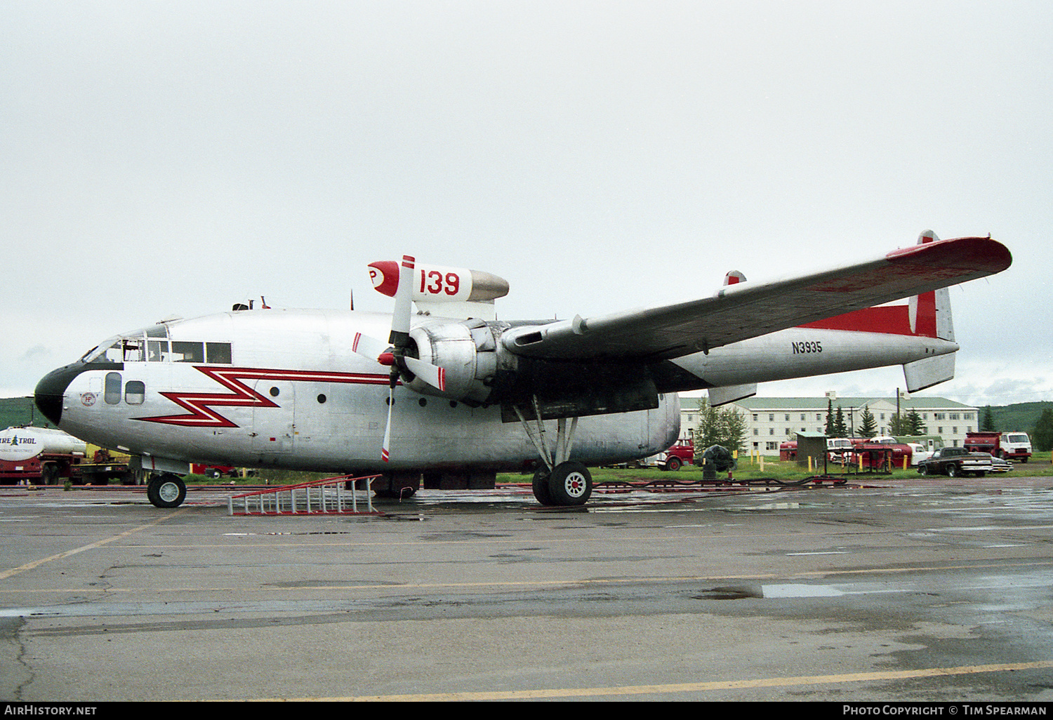 Aircraft Photo of N3935 | Fairchild C-119G(AT) Flying Boxcar | Hawkins & Powers Aviation | AirHistory.net #520164