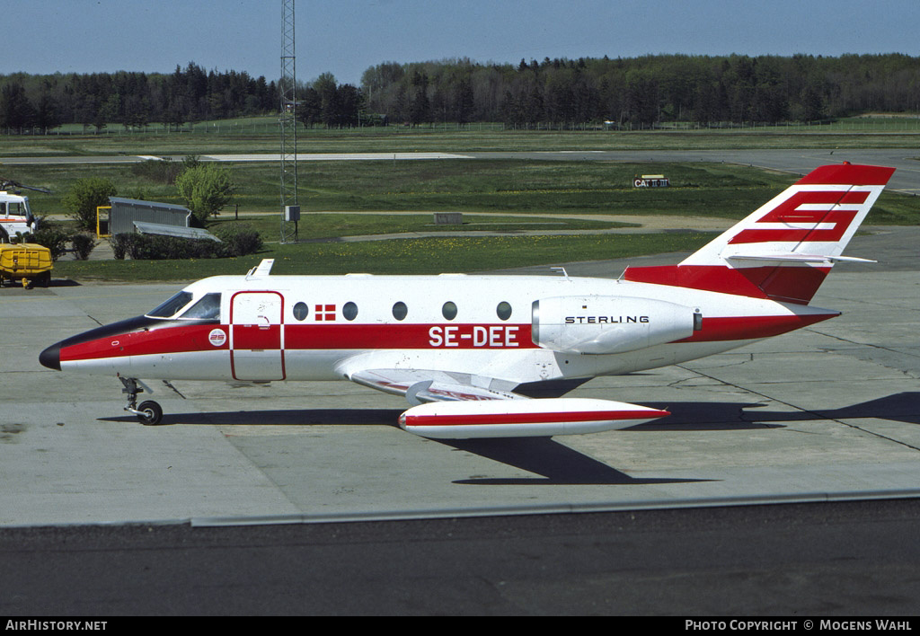 Aircraft Photo of SE-DEE | Aerospatiale SN-601 Corvette 100 | Sterling Airways | AirHistory.net #520198