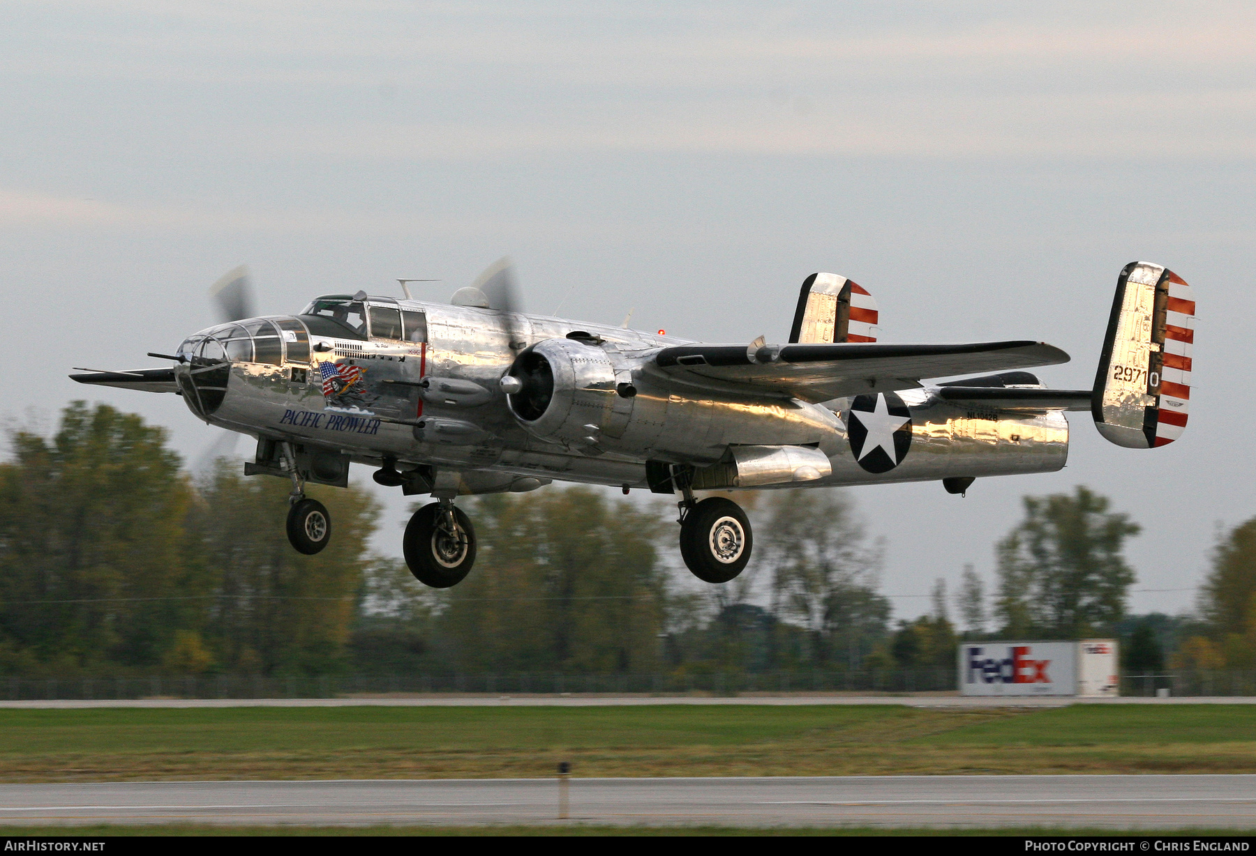 Aircraft Photo of N1042B / NL1042B / 29710 | North American B-25J Mitchell | USA - Air Force | AirHistory.net #520216