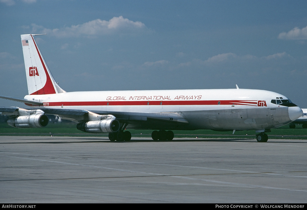 Aircraft Photo of N15713 | Boeing 707-331C | Global International Airways - GIA | AirHistory.net #520218