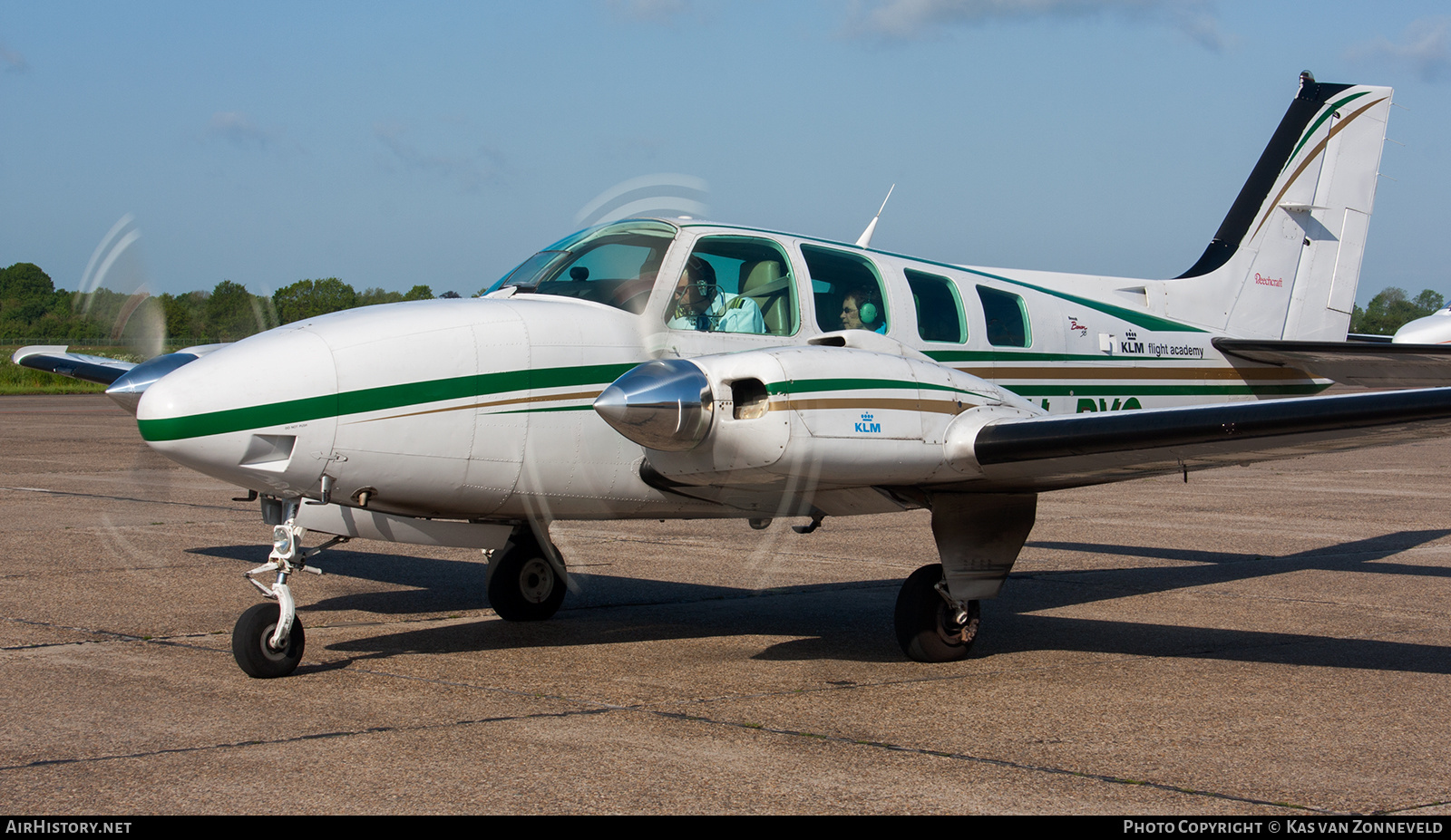 Aircraft Photo of PH-BYC | Raytheon 58 Baron | KLM Flight Academy | AirHistory.net #520252