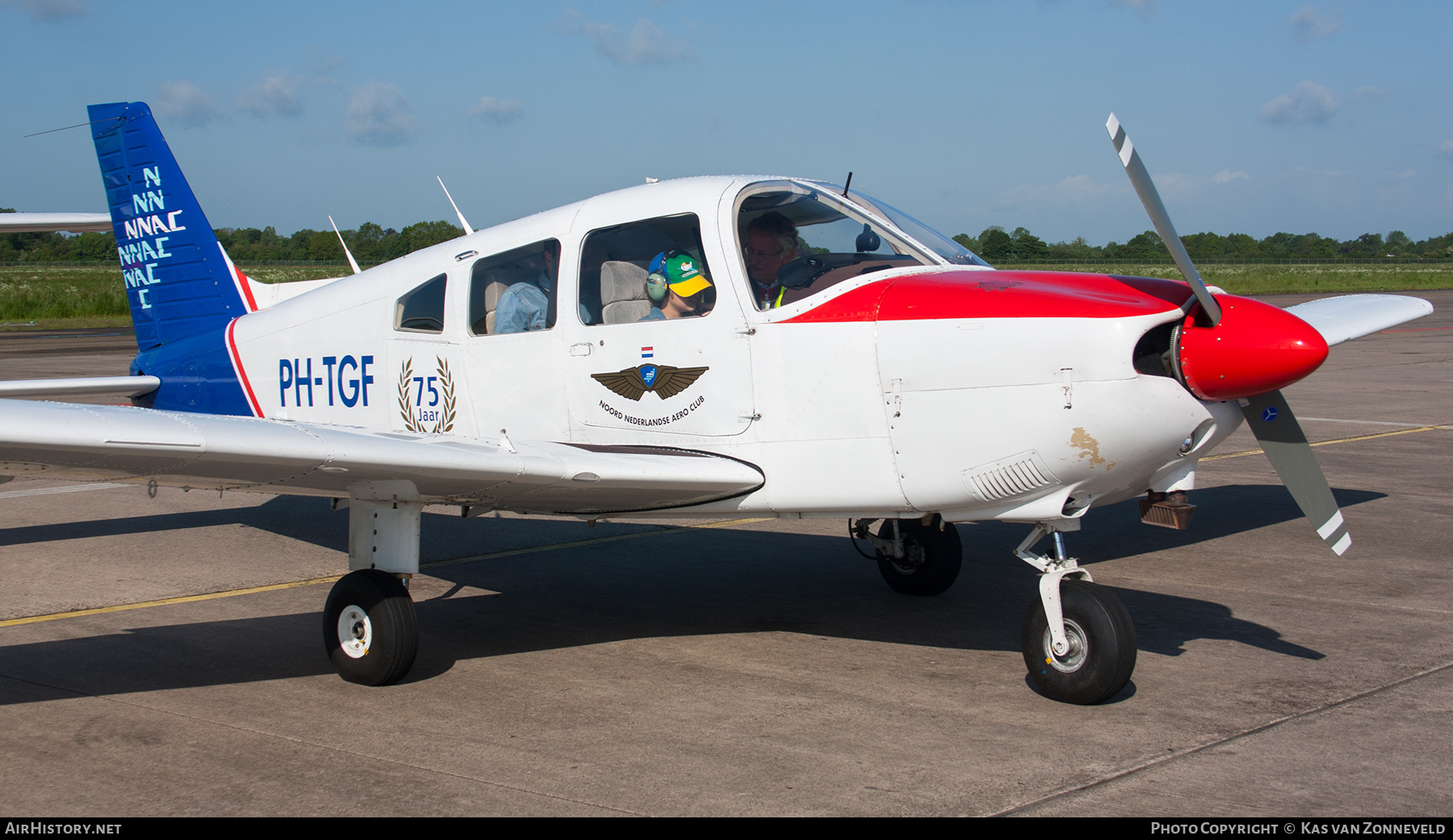 Aircraft Photo of PH-TGF | Piper PA-28-181 Archer II | NNAC - Noord-Nederlandse Aero Club | AirHistory.net #520259