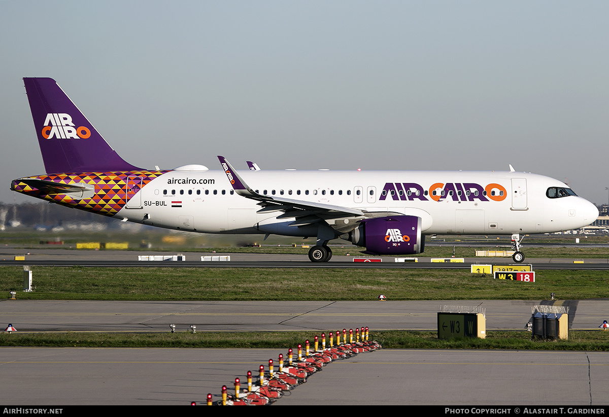Aircraft Photo of SU-BUL | Airbus A320-251N | Air Cairo | AirHistory.net #520264