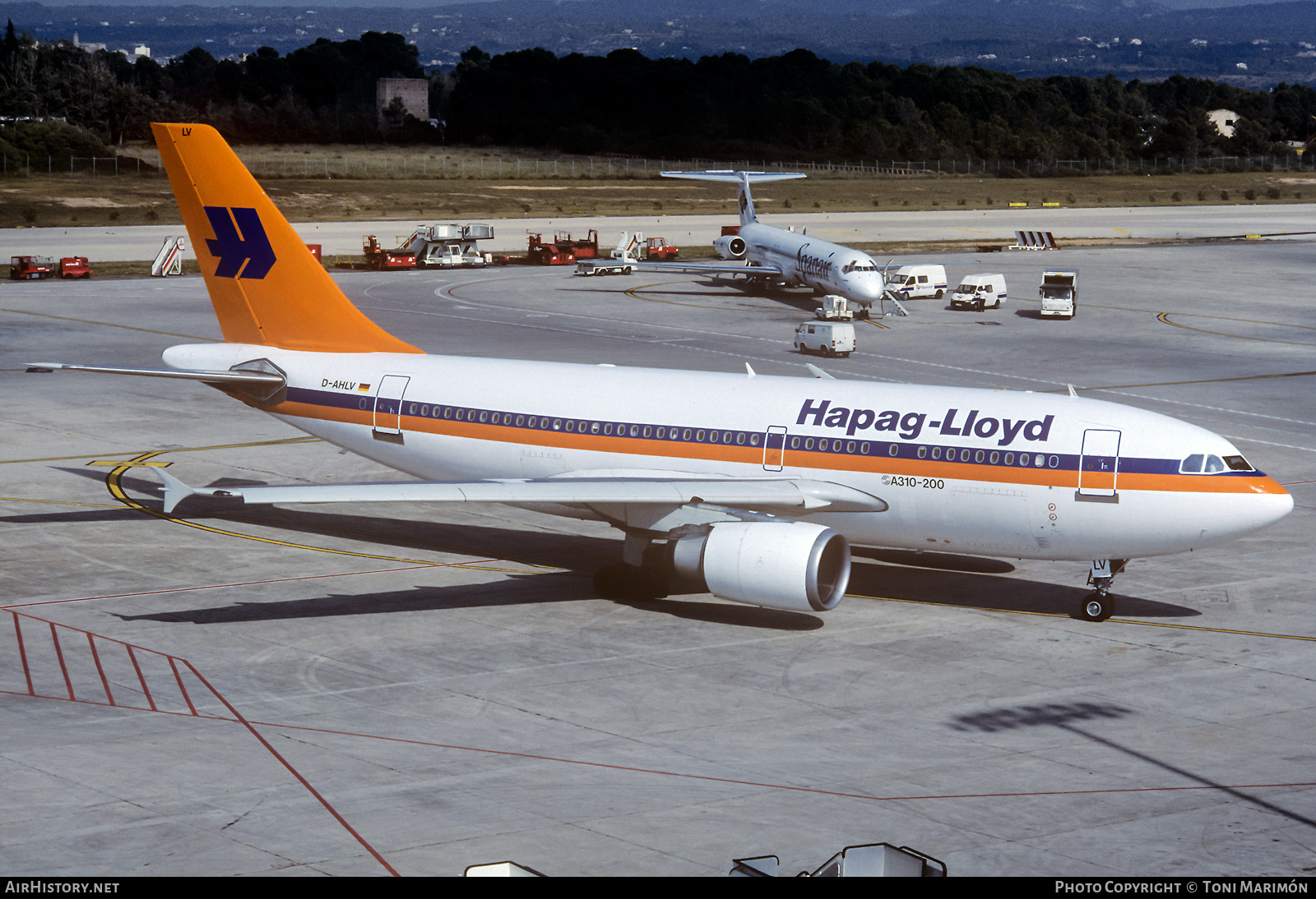 Aircraft Photo of D-AHLV | Airbus A310-204 | Hapag-Lloyd | AirHistory.net #520273