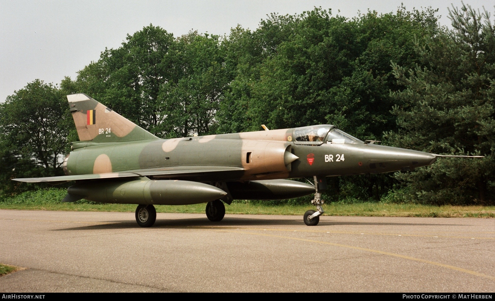 Aircraft Photo of BR24 | Dassault Mirage 5BR | Belgium - Air Force | AirHistory.net #520295