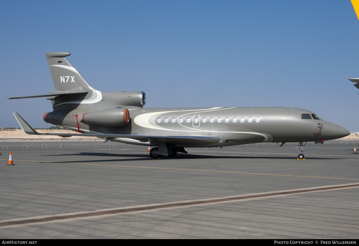 Aircraft Photo of N7X | Dassault Falcon 7X | AirHistory.net #520305