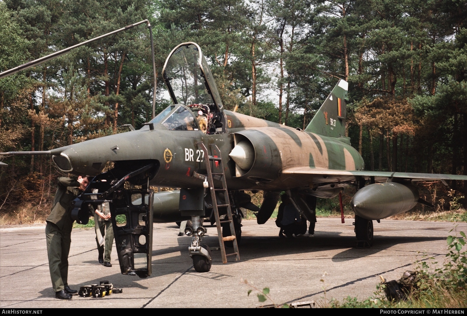 Aircraft Photo of BR27 | Dassault Mirage 5BR | Belgium - Air Force | AirHistory.net #520308