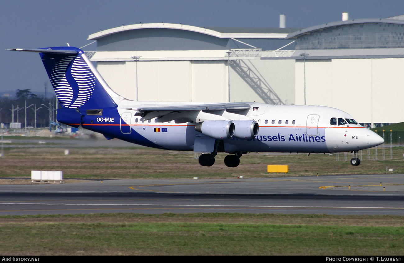 Aircraft Photo of OO-MJE | British Aerospace BAe-146-200 | Brussels Airlines | AirHistory.net #520319