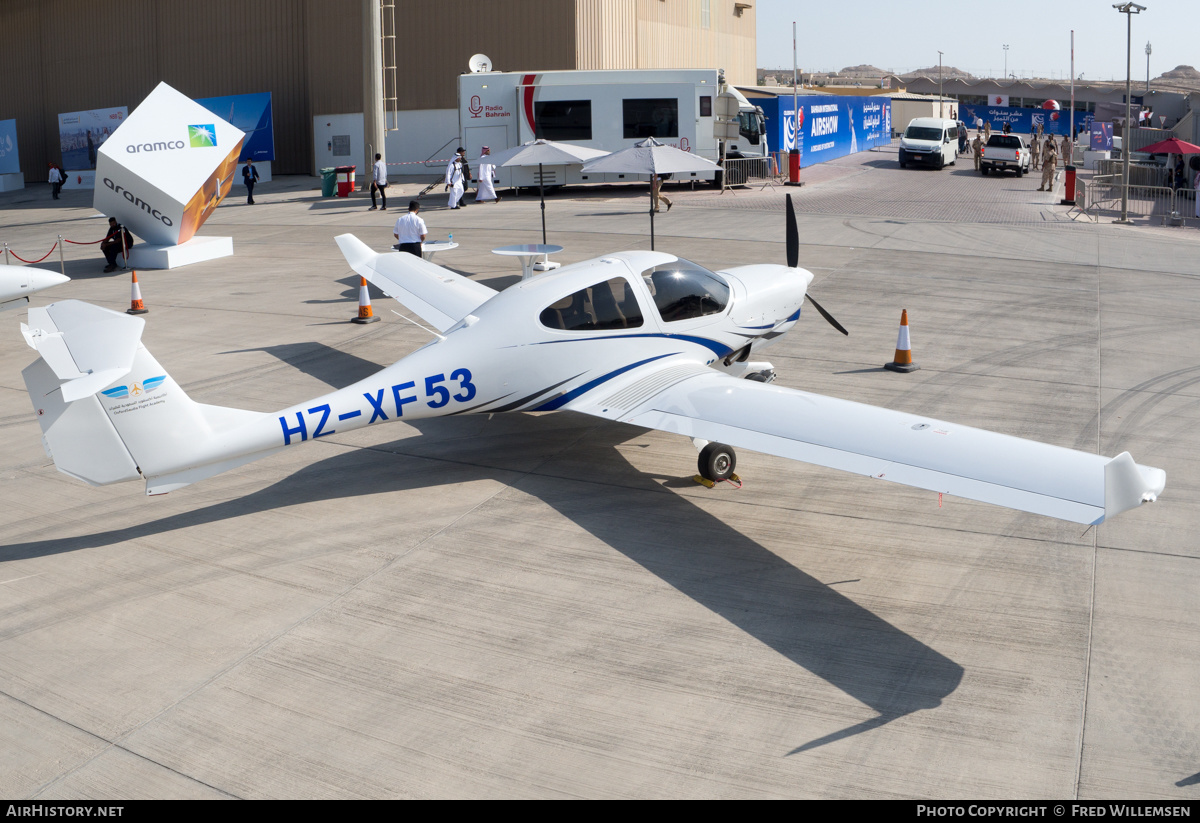 Aircraft Photo of HZ-XF53 | Diamond DA40 Diamond Star | OxfordSaudia Flight Academy | AirHistory.net #520328