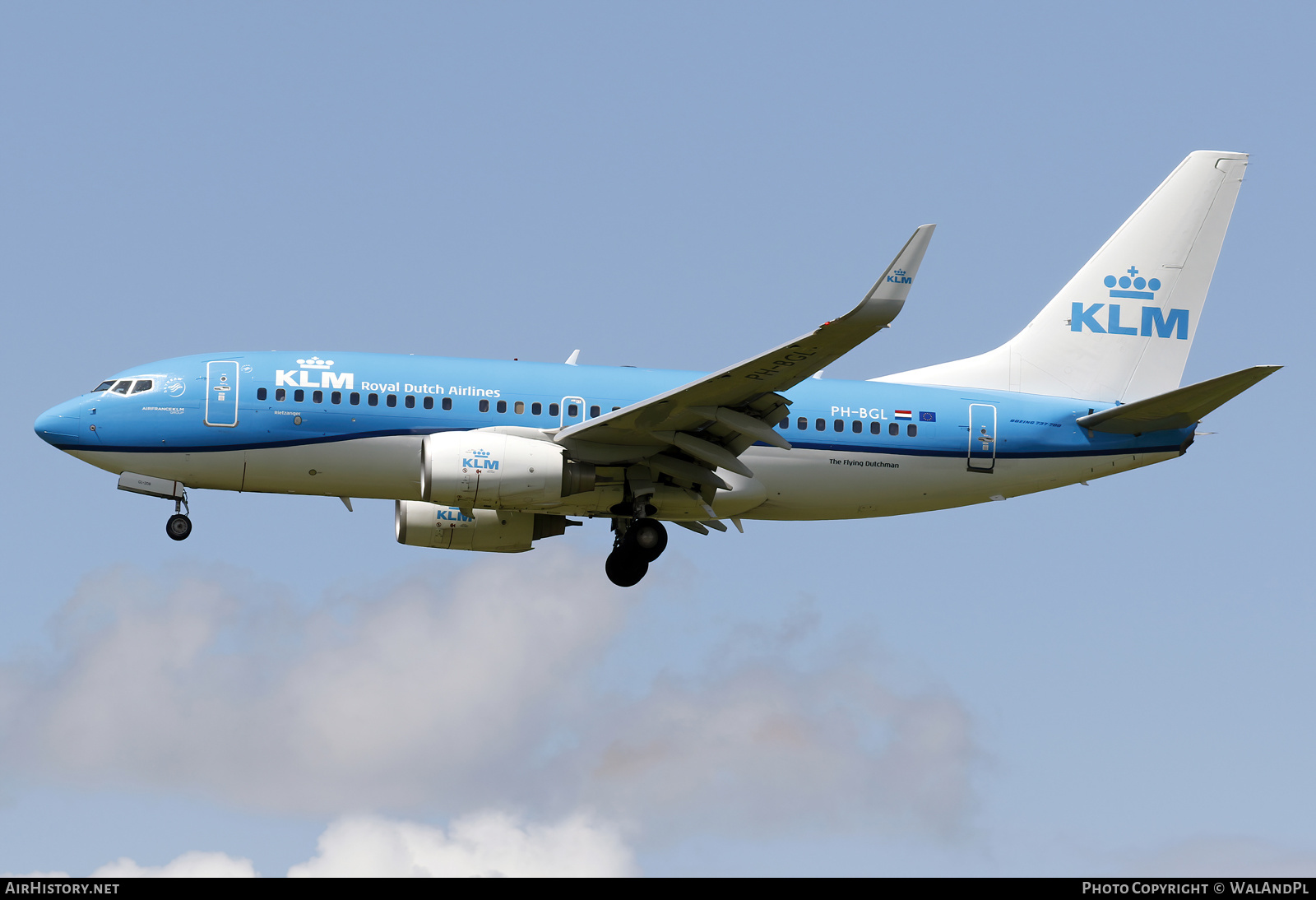 Aircraft Photo of PH-BGL | Boeing 737-7K2 | KLM - Royal Dutch Airlines | AirHistory.net #520334