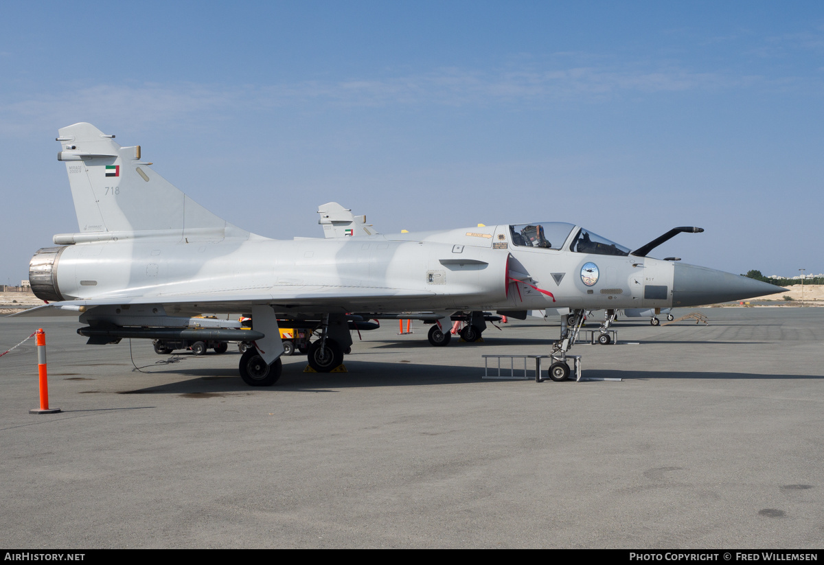 Aircraft Photo of 718 | Dassault Mirage 2000-9RAD | United Arab Emirates - Air Force | AirHistory.net #520338