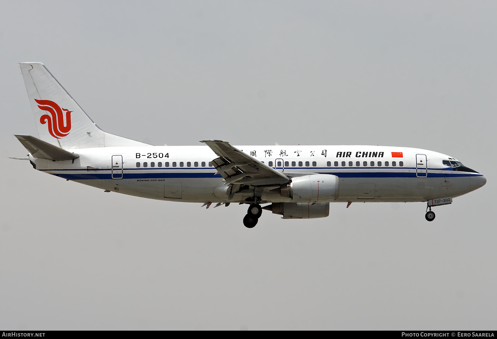 Aircraft Photo of B-2504 | Boeing 737-36M | Air China | AirHistory.net #520343