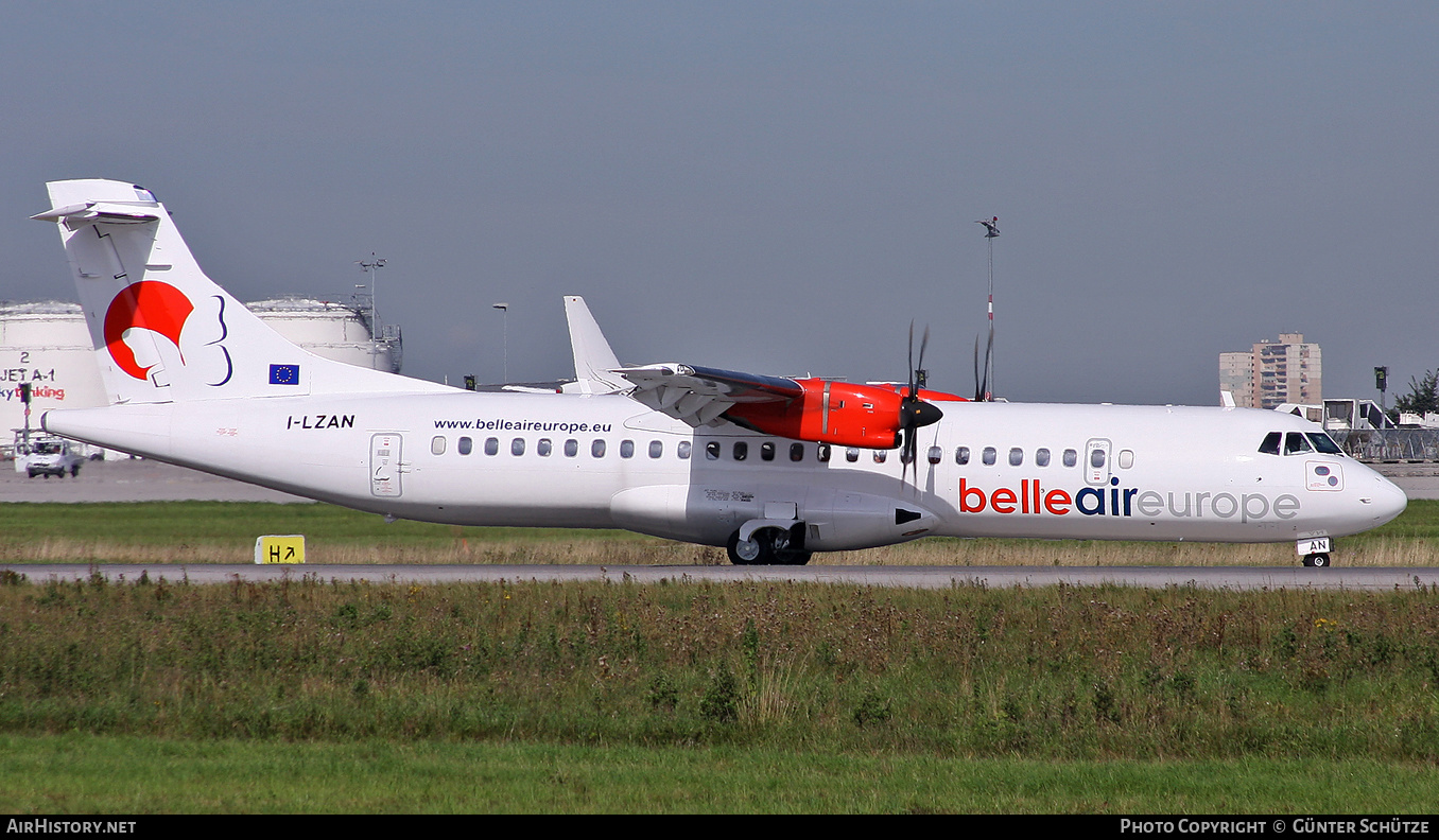 Aircraft Photo of I-LZAN | ATR ATR-72-500 (ATR-72-212A) | Belle Air Europe | AirHistory.net #520352