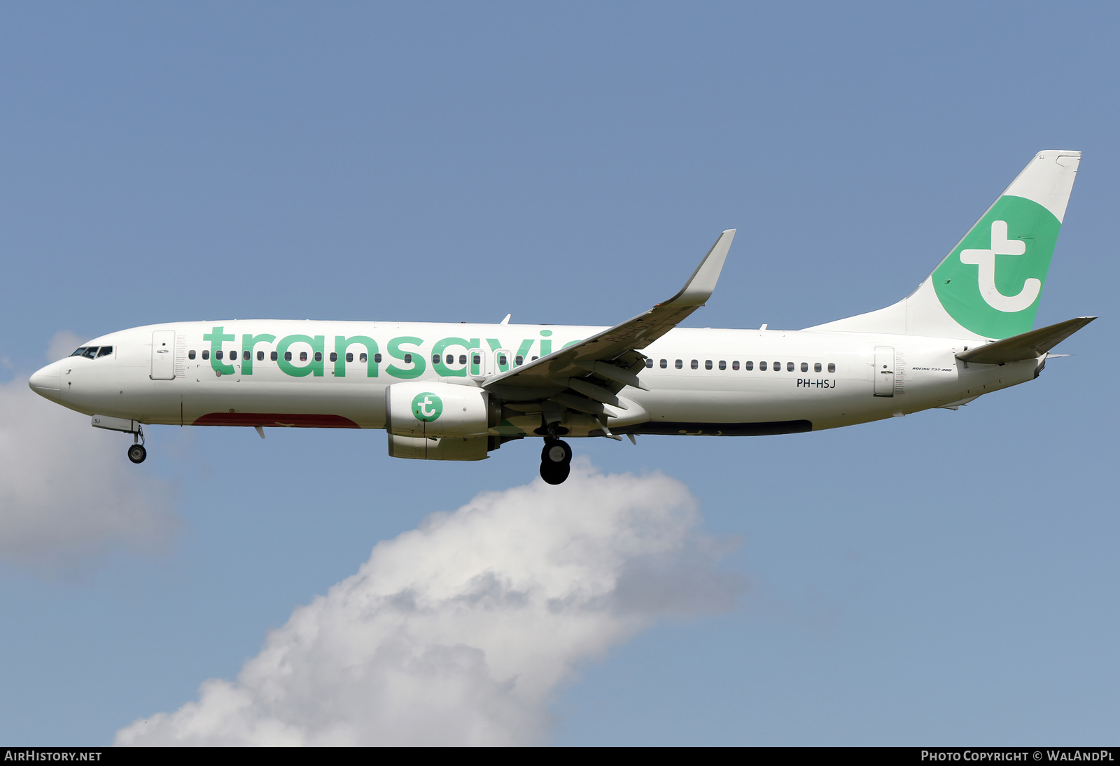 Aircraft Photo of PH-HSJ | Boeing 737-8K2 | Transavia | AirHistory.net #520362