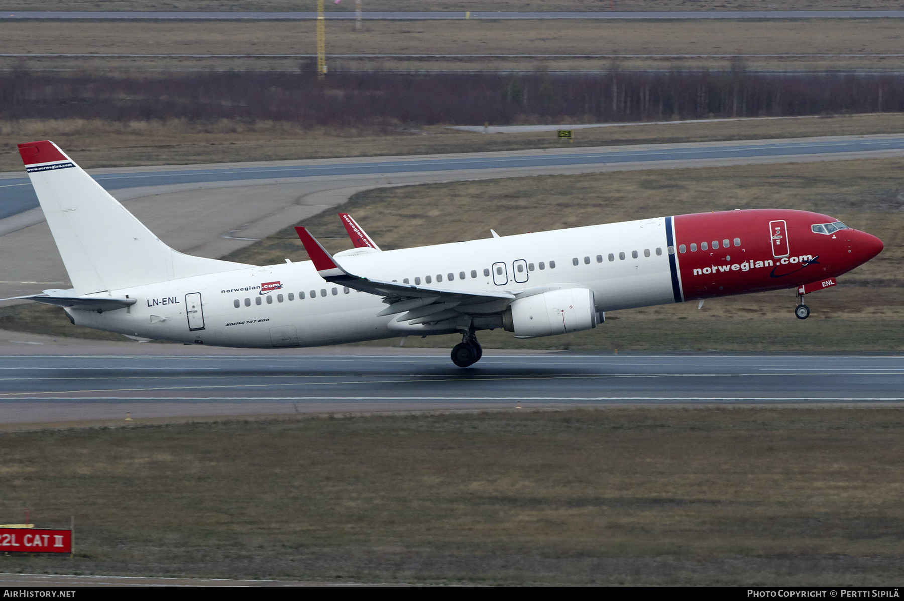 Aircraft Photo of LN-ENL | Boeing 737-8JP | Norwegian | AirHistory.net #520365