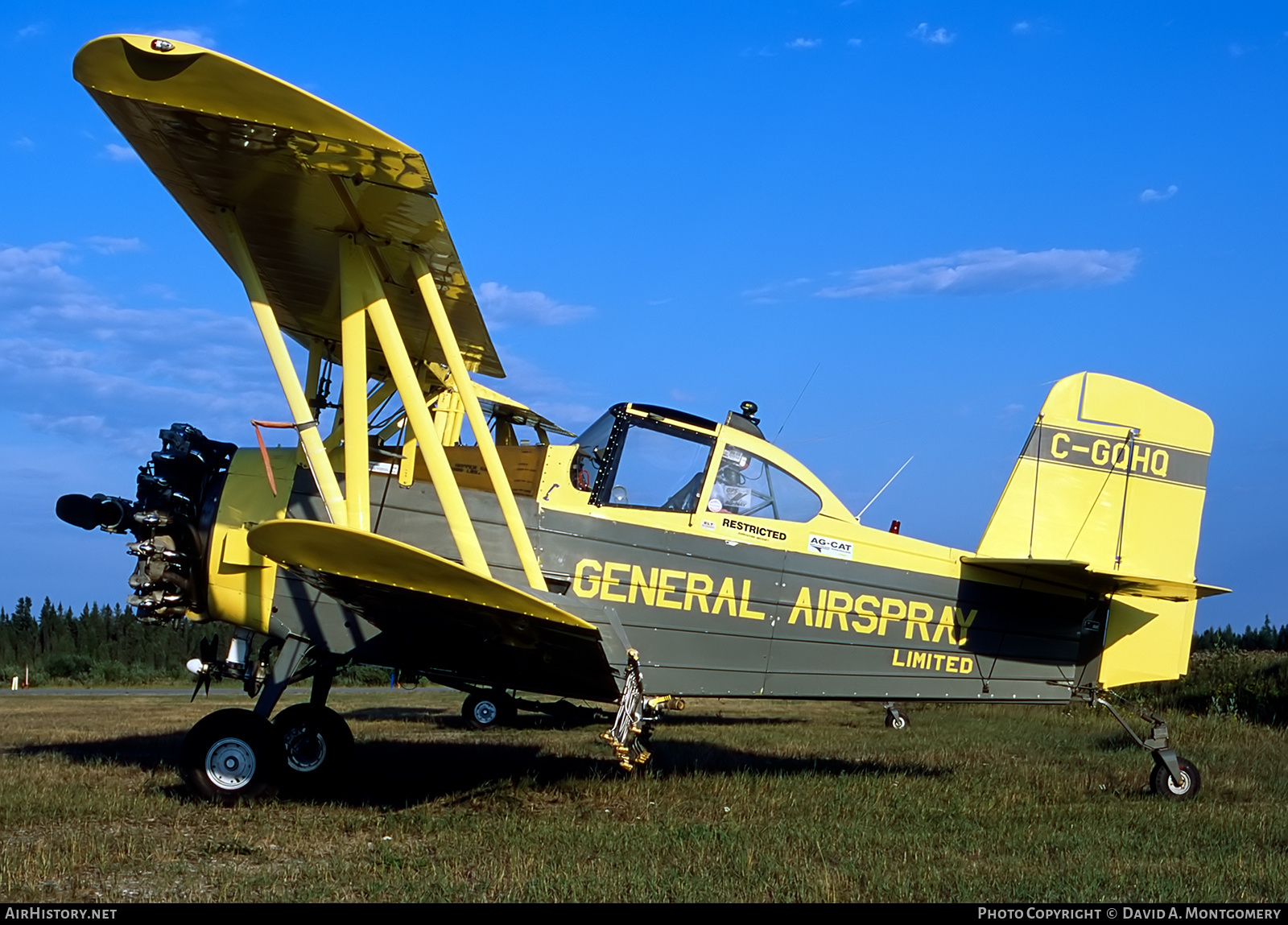 Aircraft Photo of C-GQHQ | Grumman G-164 Ag-Cat | General Airspray | AirHistory.net #520379