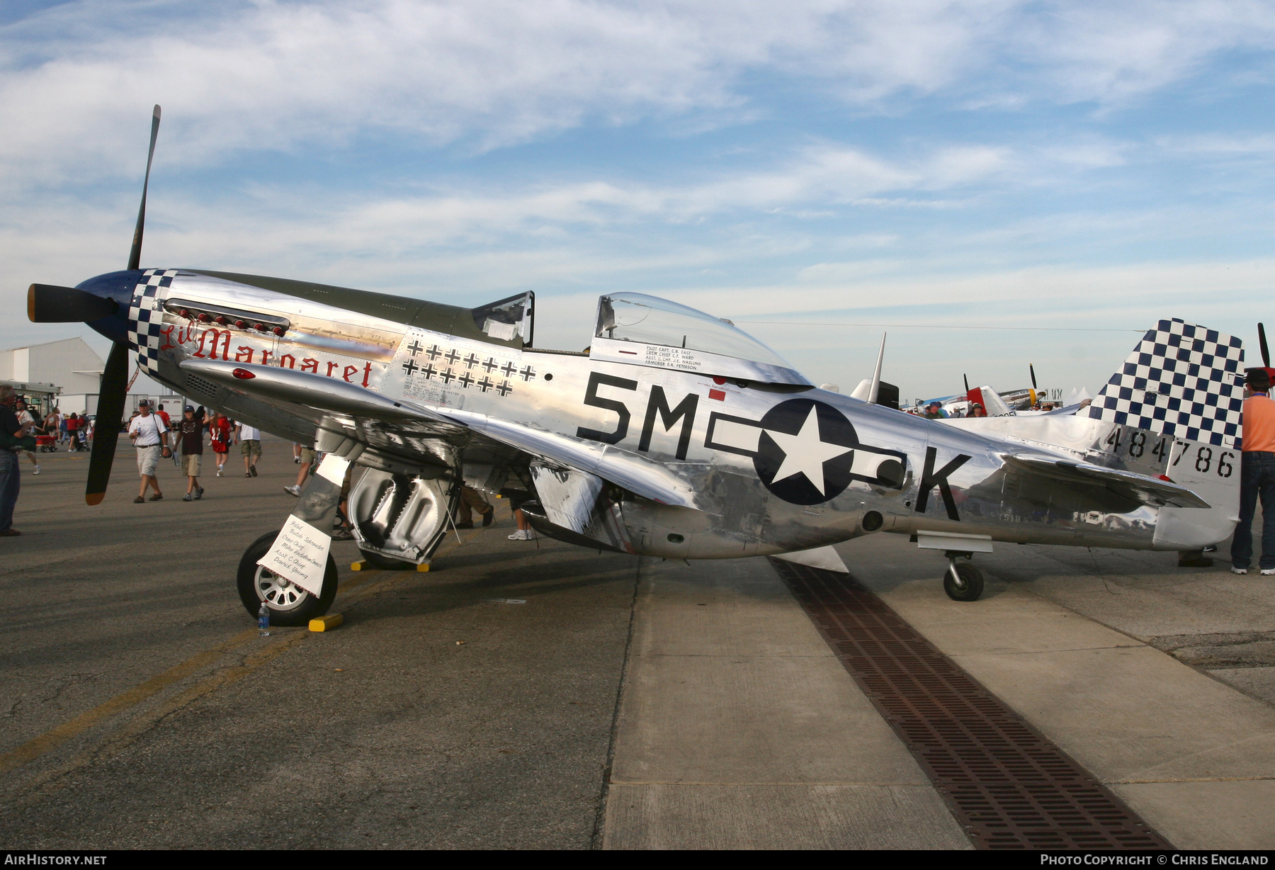 Aircraft Photo of N51BS / 484786 | North American P-51D Mustang | USA - Air Force | AirHistory.net #520407