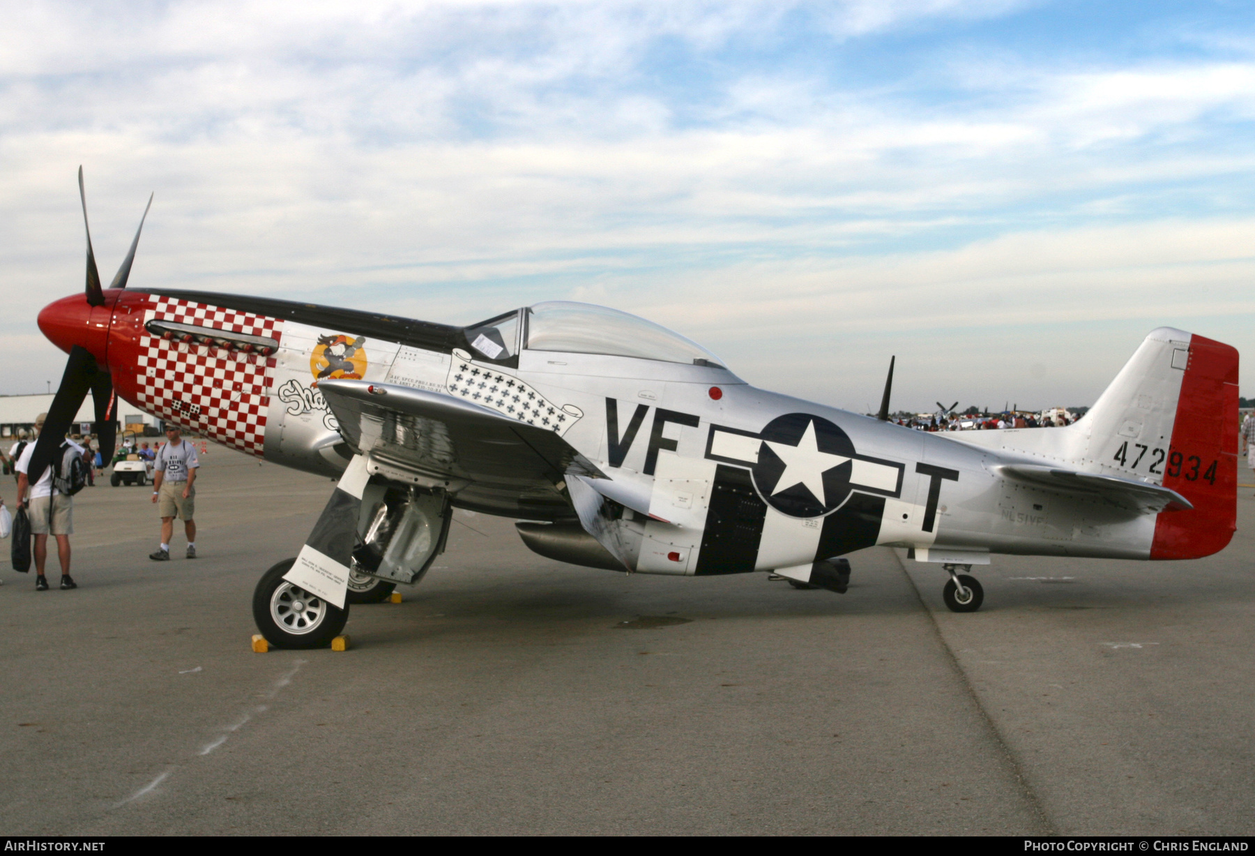 Aircraft Photo of N51VF / NL51VF / 472934 | North American P-51D Mustang | USA - Air Force | AirHistory.net #520420