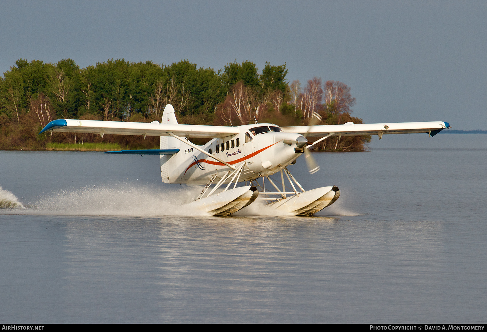Aircraft Photo of C-FHPE | Vazar DHC-3T Turbine Otter | Transwest Air | AirHistory.net #520421