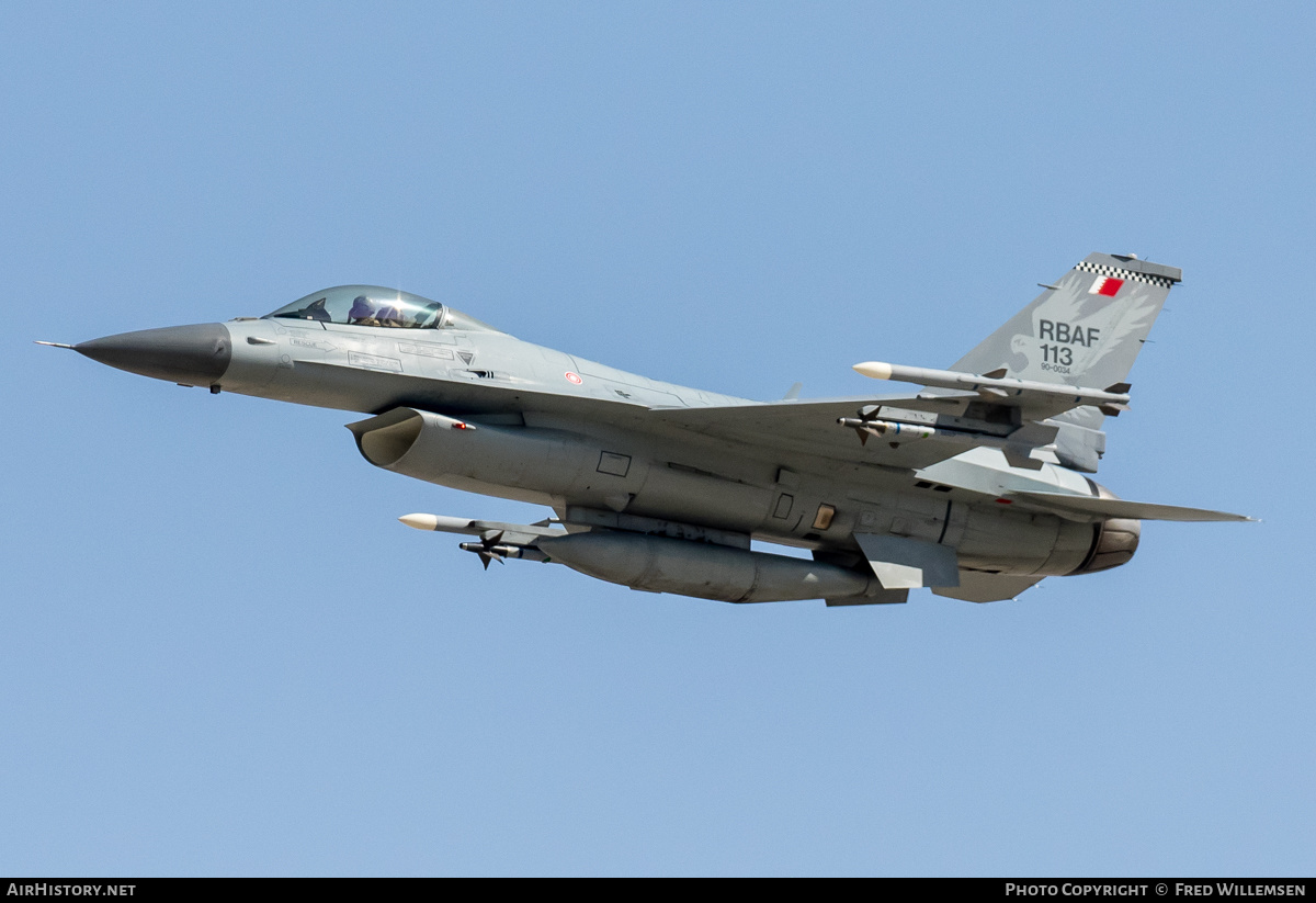 Aircraft Photo of 113 | General Dynamics F-16CG Fighting Falcon | Bahrain - Air Force | AirHistory.net #520432