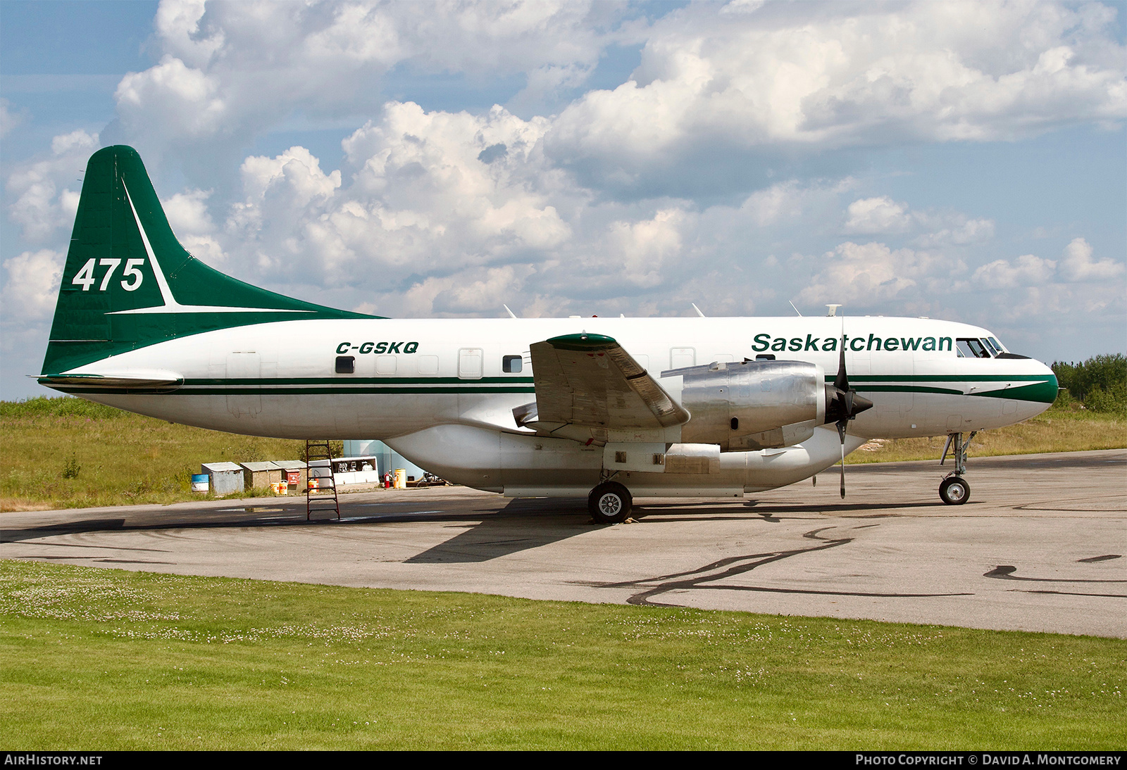 Aircraft Photo of C-GSKQ | Convair 580/AT | Saskatchewan Government | AirHistory.net #520434