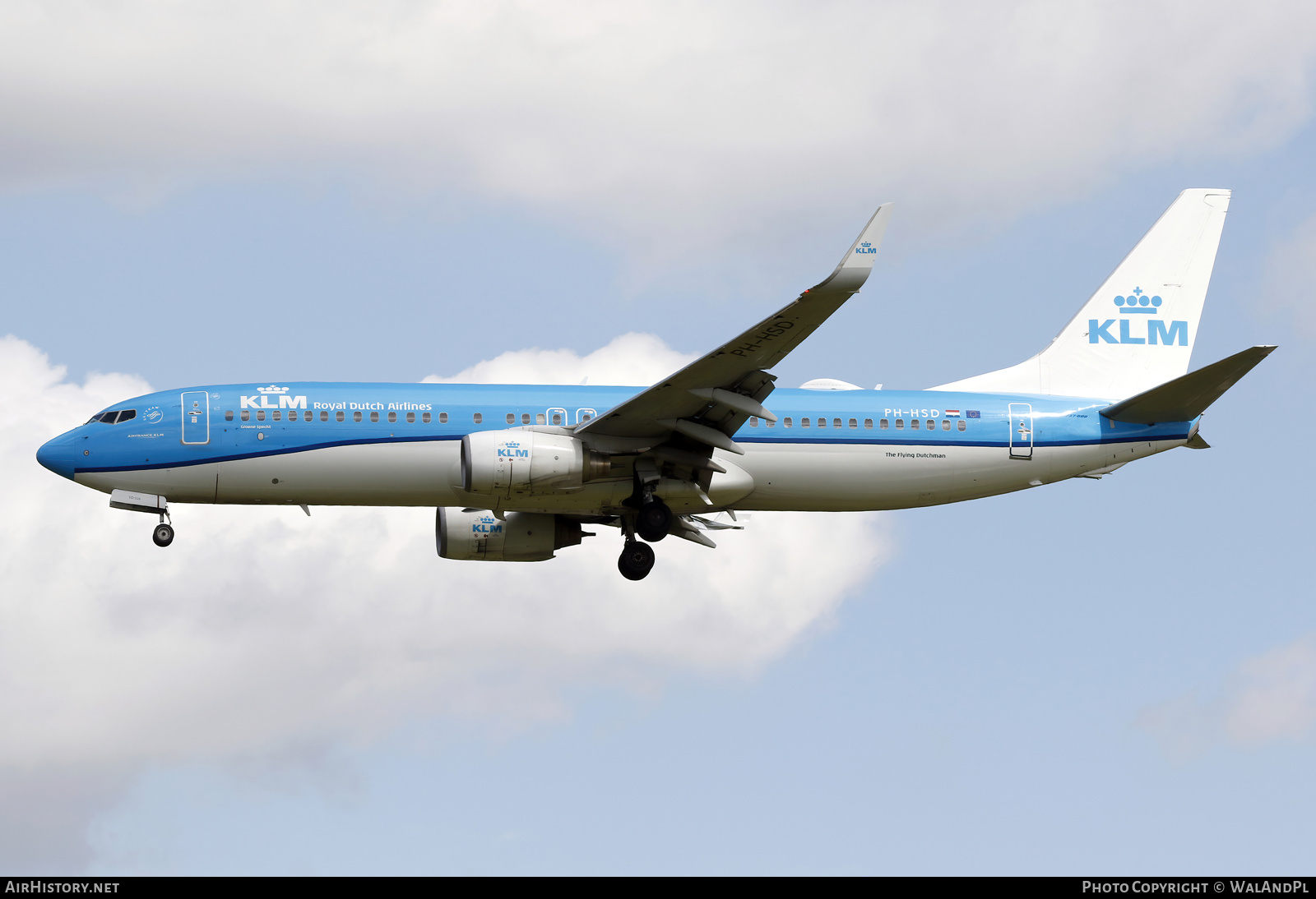 Aircraft Photo of PH-HSD | Boeing 737-8K2 | KLM - Royal Dutch Airlines | AirHistory.net #520440