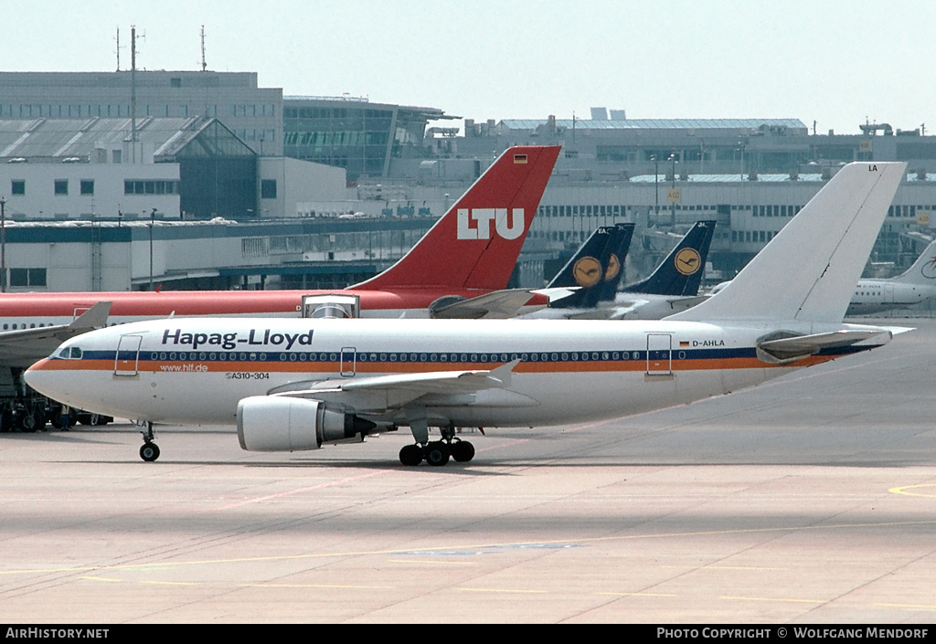 Aircraft Photo of D-AHLA | Airbus A310-304 | Hapag-Lloyd | AirHistory.net #520452