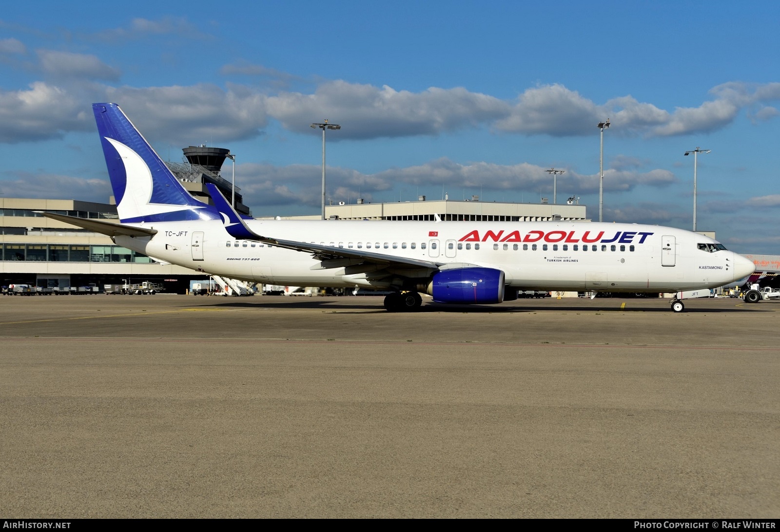 Aircraft Photo of TC-JFT | Boeing 737-8F2 | AnadoluJet | AirHistory.net #520456