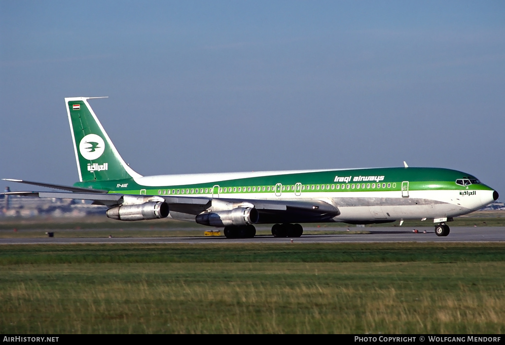 Aircraft Photo of YI-AGE | Boeing 707-370C | Iraqi Airways | AirHistory.net #520458