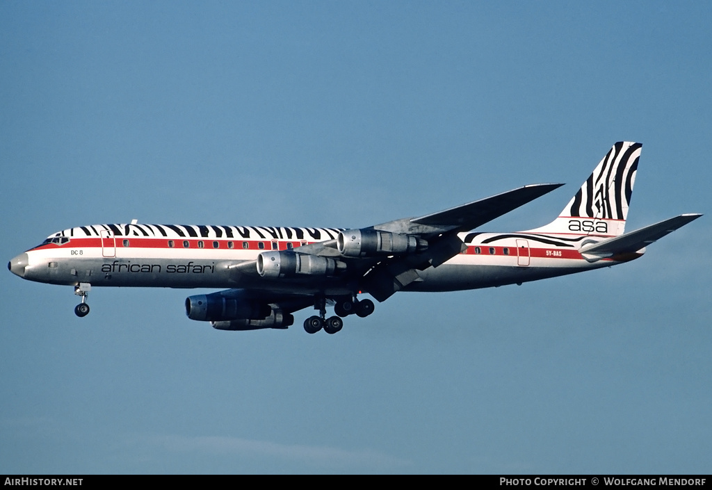 Aircraft Photo of 5Y-BAS | Douglas DC-8-53 | African Safari Airways - ASA | AirHistory.net #520472