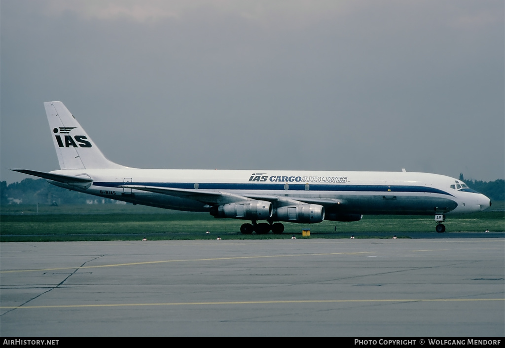 Aircraft Photo of G-BIAS | Douglas DC-8-55F | IAS Cargo Airlines - International Aviation Services | AirHistory.net #520486