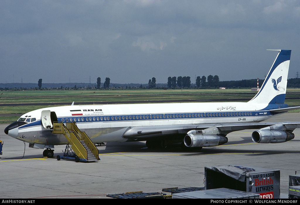 Aircraft Photo of EP-IRK | Boeing 707-321C | Iran Air | AirHistory.net #520490