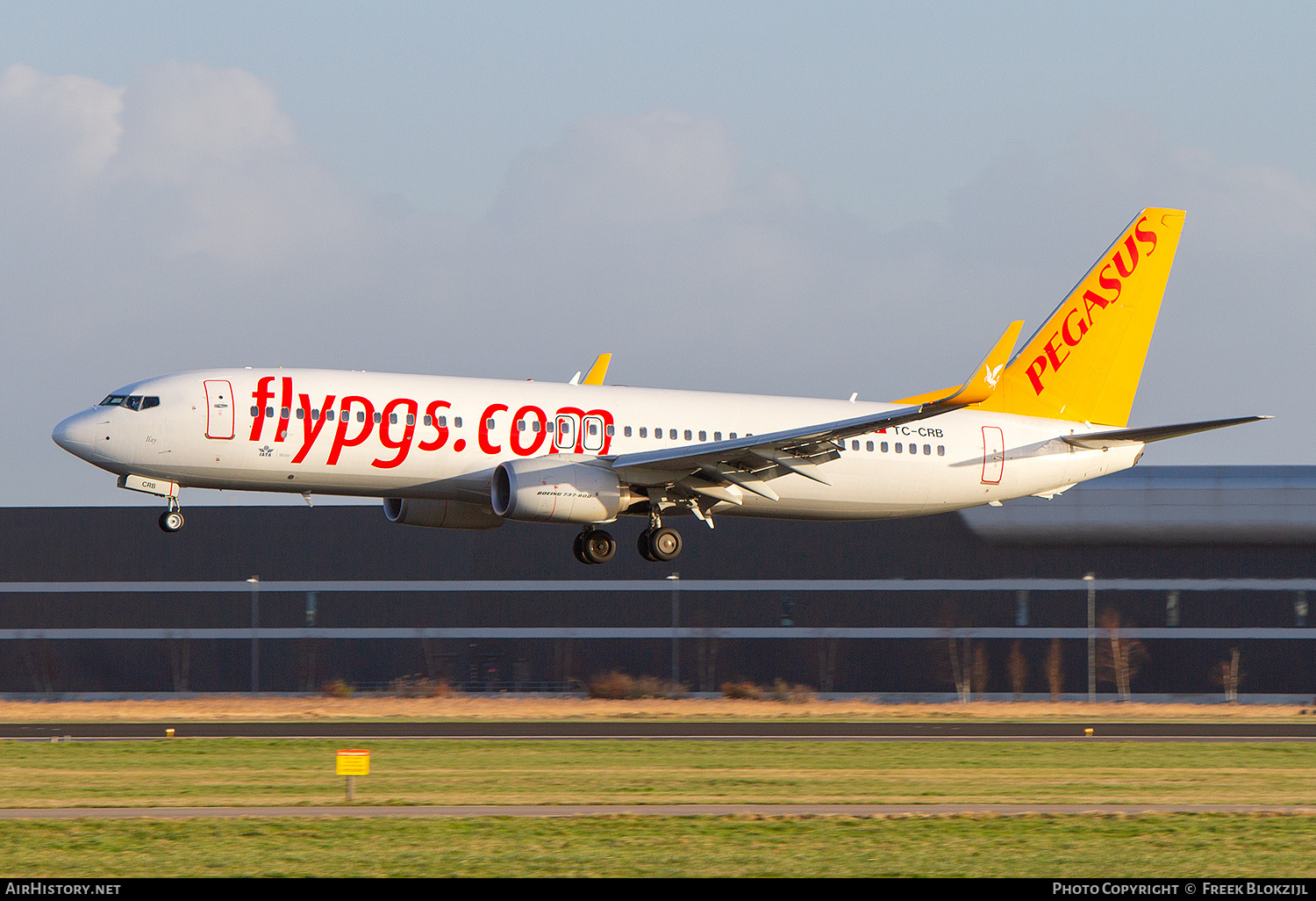 Aircraft Photo of TC-CRB | Boeing 737-8AL | Pegasus Airlines | AirHistory.net #520492