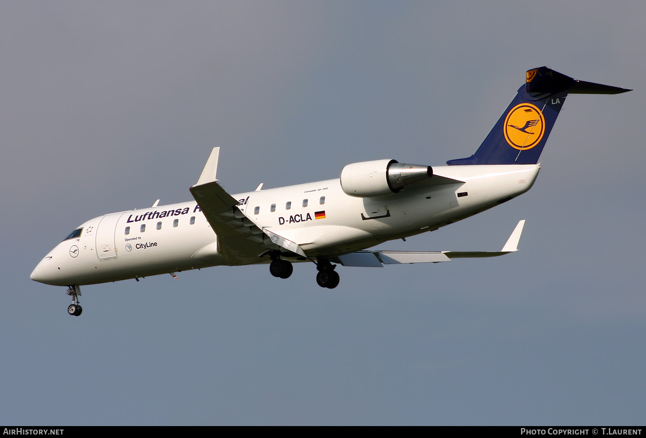 Aircraft Photo of D-ACLA | Canadair CRJ-100LR (CL-600-2B19) | Lufthansa Regional | AirHistory.net #520493
