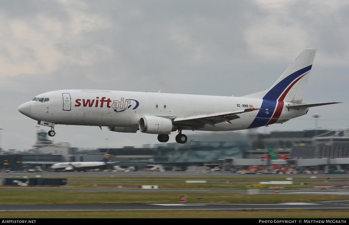 Aircraft Photo of EC-MNM | Boeing 737-4Y0(SF) | Swiftair | AirHistory.net #520495