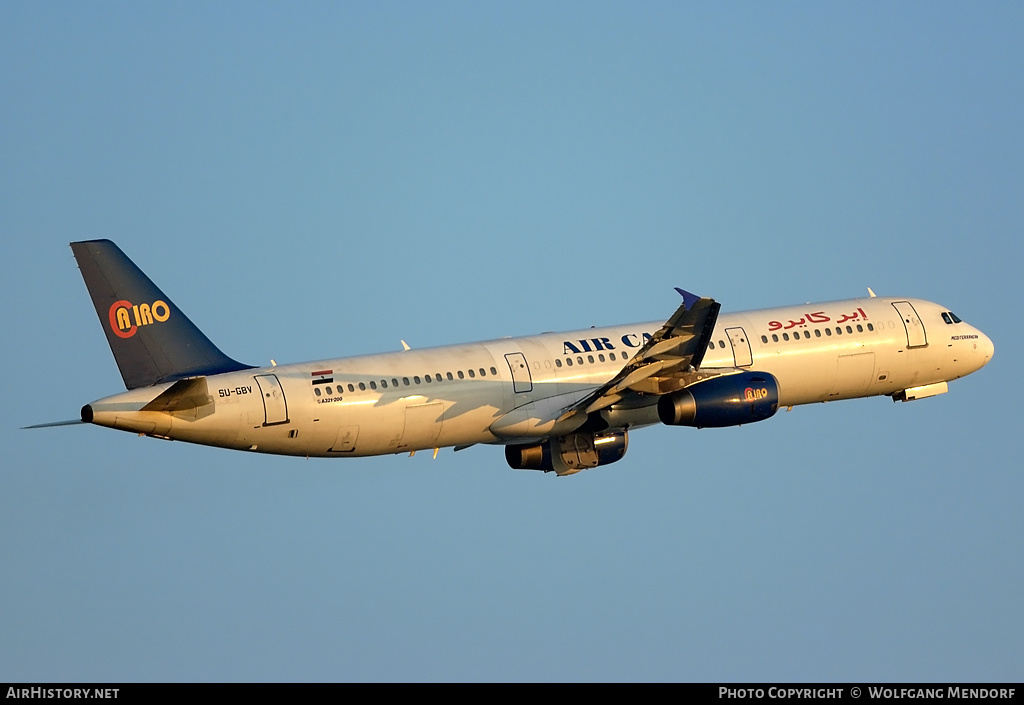 Aircraft Photo of SU-GBV | Airbus A321-231 | Air Cairo | AirHistory.net #520497