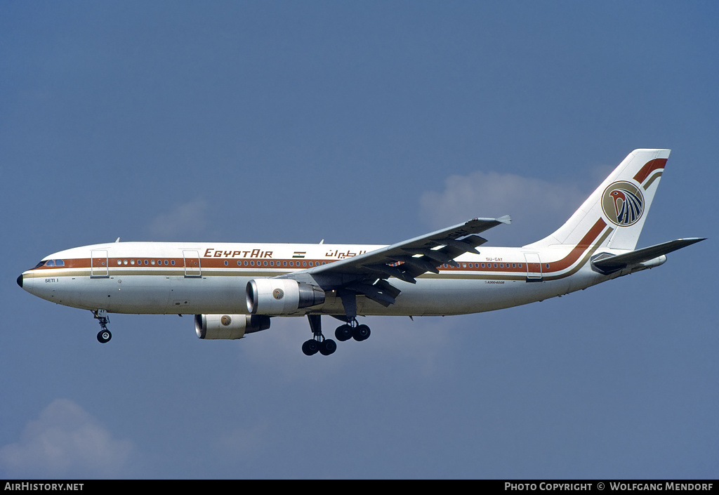 Aircraft Photo of SU-GAY | Airbus A300B4-622R | EgyptAir | AirHistory.net #520503