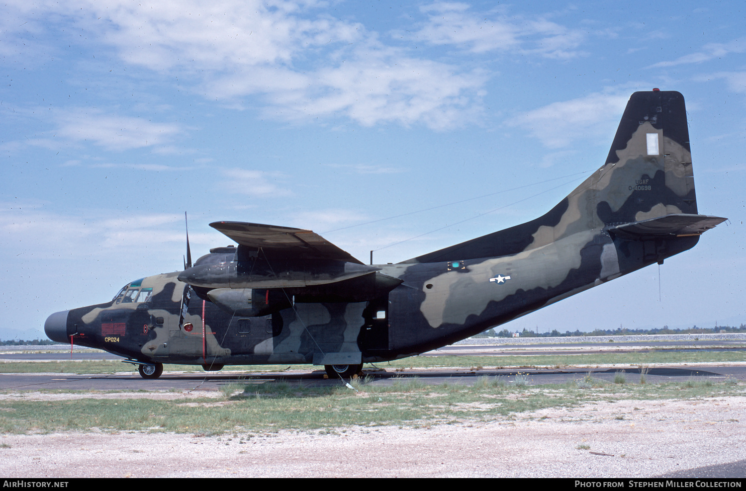 Aircraft Photo of 54-698 / 0-40698 | Fairchild NC-123K Provider | USA - Air Force | AirHistory.net #520505