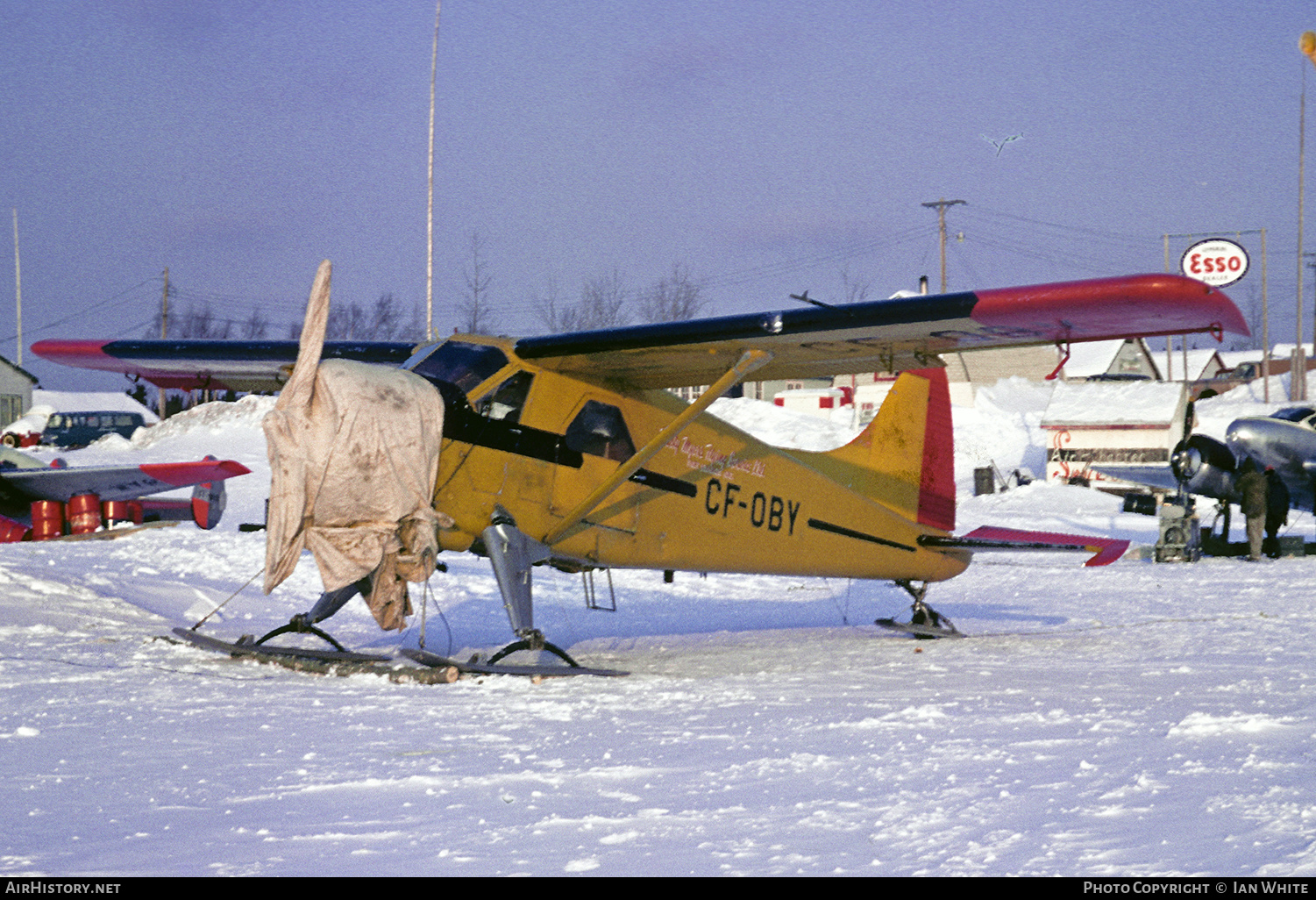 Aircraft Photo of CF-OBY | De Havilland Canada DHC-2 Beaver Mk.1 | Rusty Myers Flying Service | AirHistory.net #520511